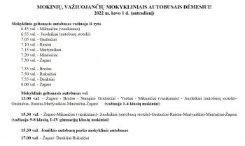 kovo 1 d. pavežėjimas