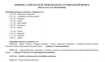 Kovo 3 d. pavežėjimas