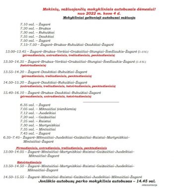 pavežėjimas kovo 4 d.