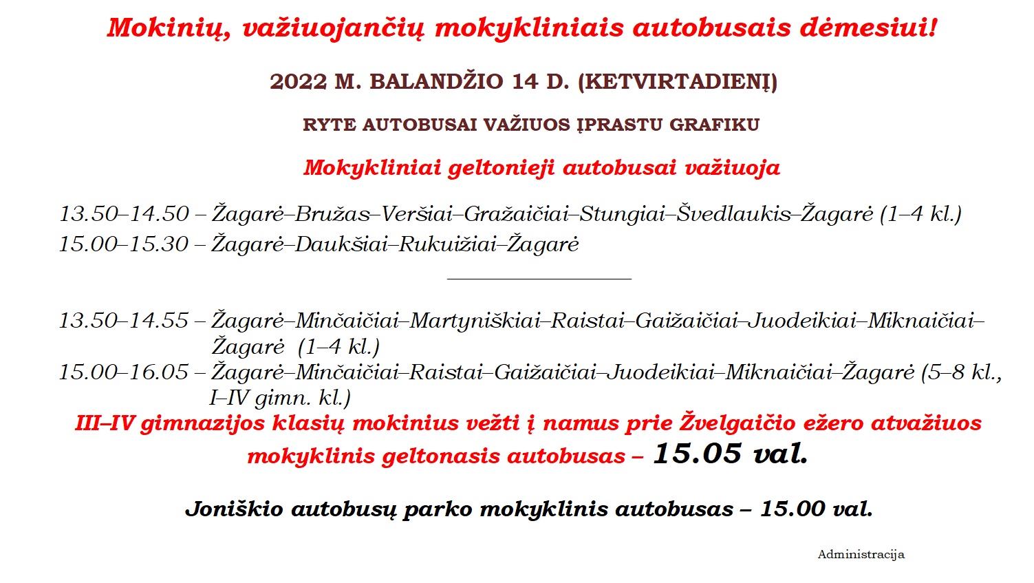 balandžio 14 d.