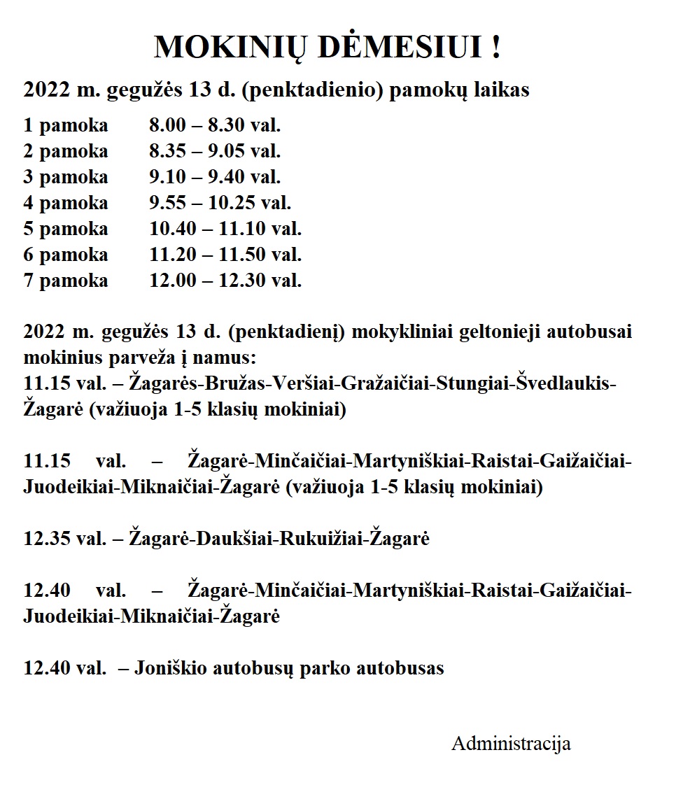 gegužės 13 d.